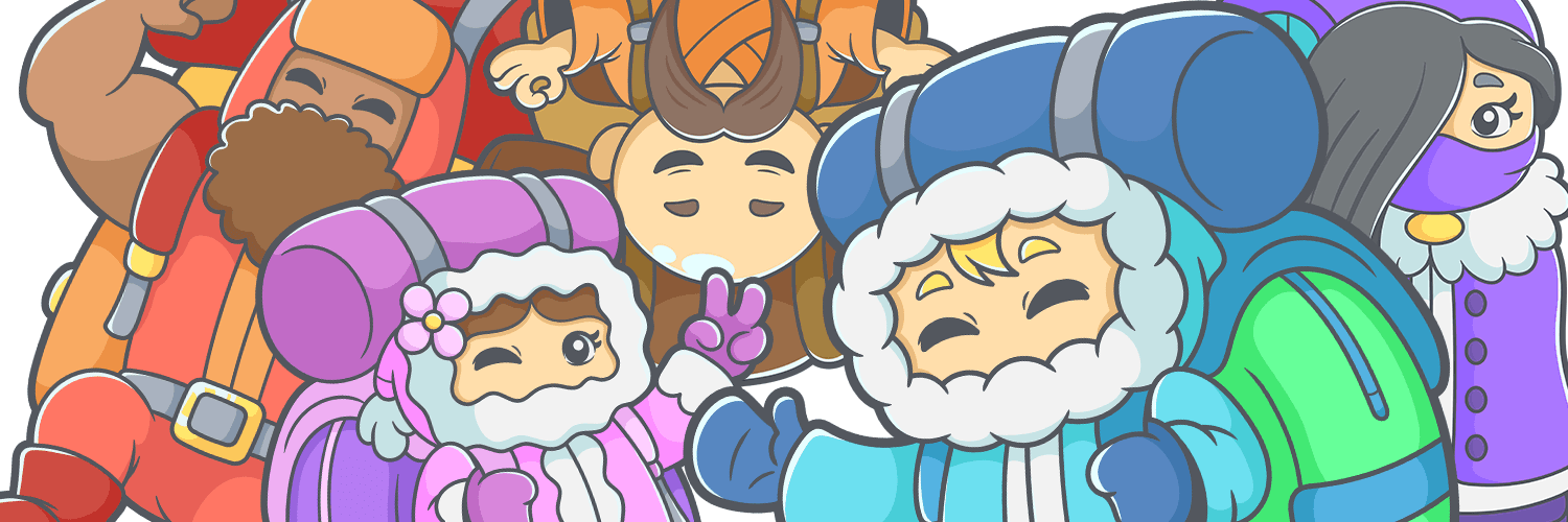 mascot group photo banner